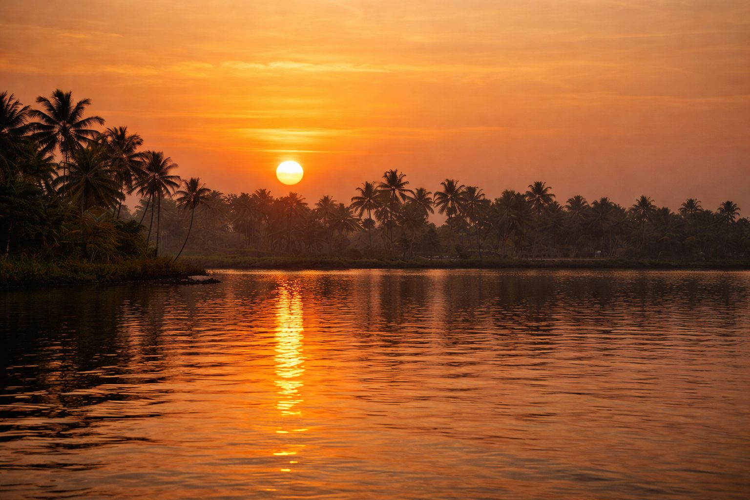 1 Day Alleppey Backwater Tour from Varkala